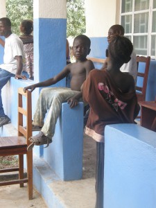 Kinderen in Sierra Leone