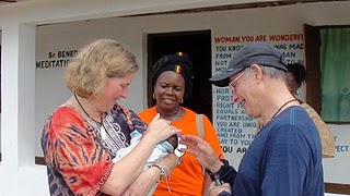 Marie-José, Gard, Gladys en G. Bles